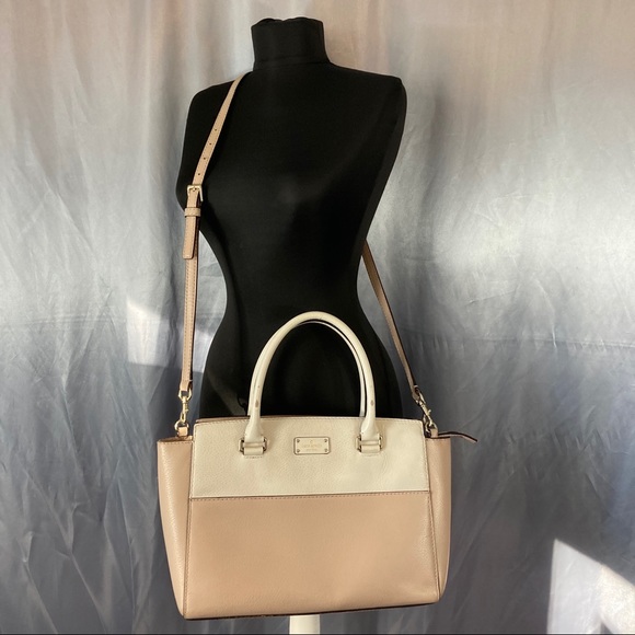kate spade Handbags - Kate Spade two tone leather shoulder bag